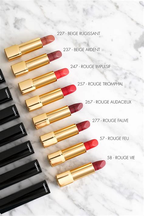 rouge allure velvet le lion de chanel 237|Le Lion de Chanel Collection Swatches .